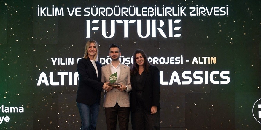 Altınyıldız Classics, “Kırpık Kumaş” projesiyle altın ödüle layık görüldü