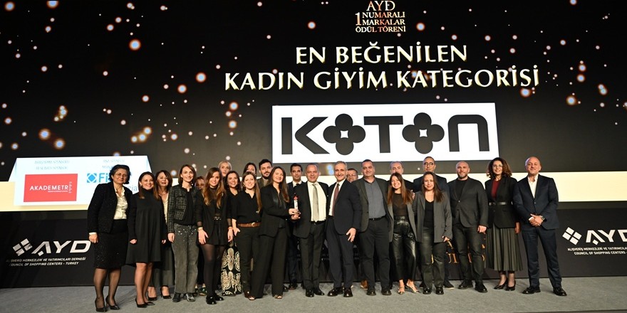 Koton 12. kez en beğenilen kadın giyim markası seçildi!
