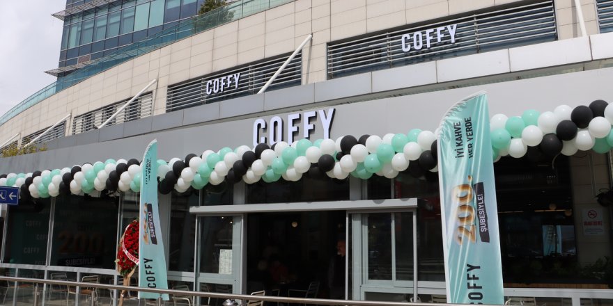 Coffy, 200’üncü mağazasını Ankara Yüksek Hızlı Tren Garı’nda Açtı