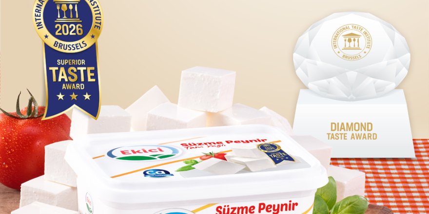Ekici Süzme Peynir’e Uluslararası Arenada 10 Yıllık Lezzet Ödülü