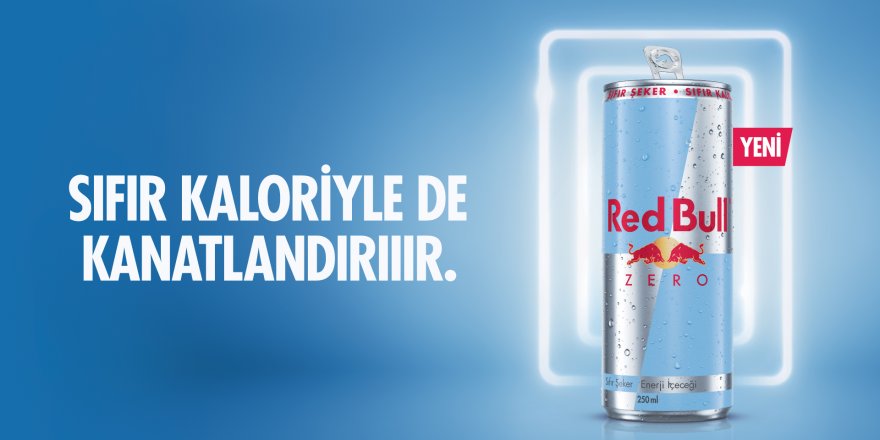 Red Bull Zero Türkiye’de Kalıcı Olarak Raflarda