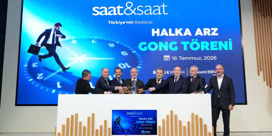 Borsa İstanbul’da Gong Saat ve Saat Sanayi ve Ticaret A.Ş. İçin Çaldı