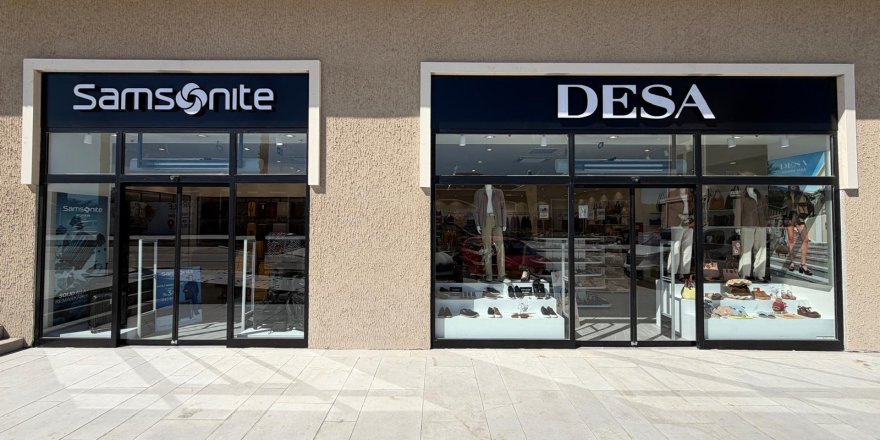DESA & Samsonite Selçuk Outlet Park’ta Yeni Mağazasını Açtı