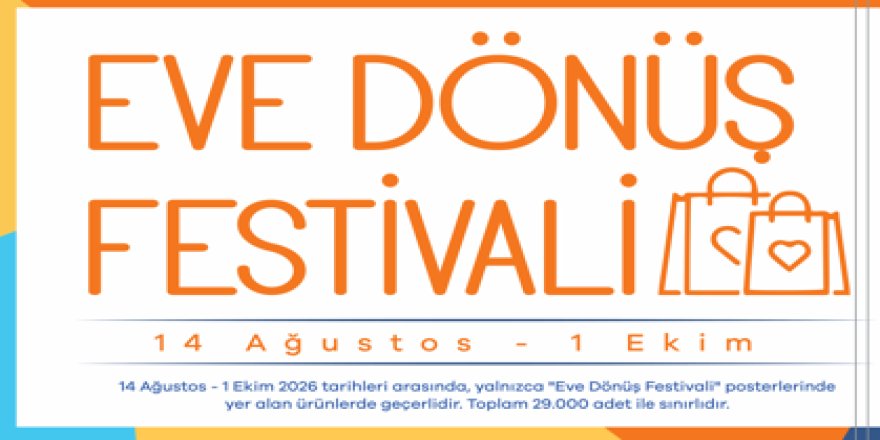 Evidea “Eve Dönüş Festivali” ile Evler Yeni Sezona Hazırlanıyor!