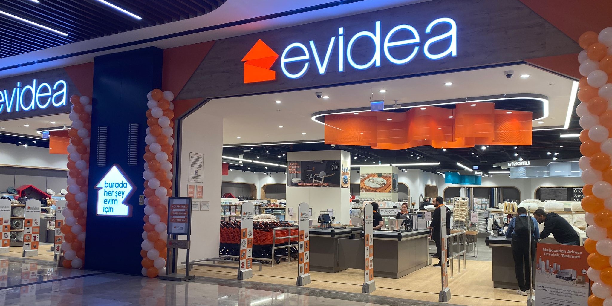 Evidea, Ankara’da dördüncü mağazasını açtı