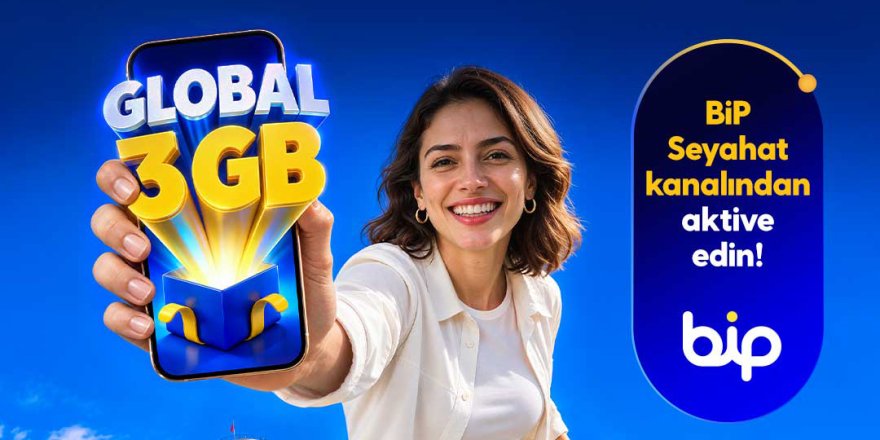 Turkcell’den 174 Ülkede Geçerli Global 3 GB Paketi Hediye
