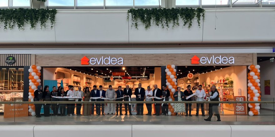 Evidea, Antalya’daki İlk Mağazasını Mall of Antalya AVM’de Açtı