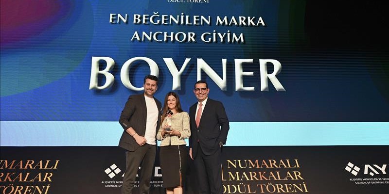 Boyner, "Anchor Mağaza Ödülü"nün sahibi oldu