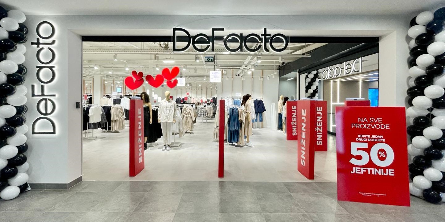 DeFacto’dan Bosna Hersek’e yeni mağaza