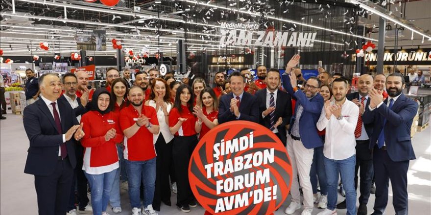 MediaMarkt'ın yeni mağazası Forum Trabzon AVM'de açıldı
