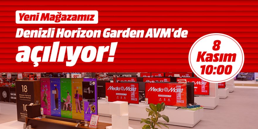 MediaMarkt 102. mağazasını Denizli’de açıyor