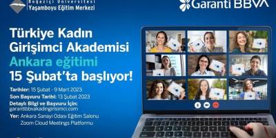 Garanti BBVA ve BÜYEM Türkiye Kadın Girişimci Akademisi'nin eğitimleri başlıyor