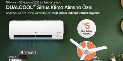 Yaza Hazırlık LG Klimalarla Başlıyor: Konfor ve Tasarruf Bir Arada!