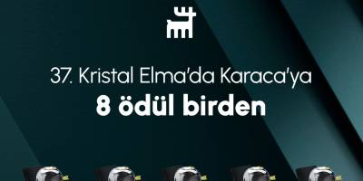 Karaca, 37. Kristal Elma Ödülleri'nde 8 Ödül Kazandı!