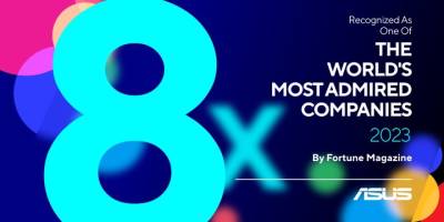 Dünyanın lider teknoloji üreticilerinden ASUS, sekizinci kez listede yer aldı