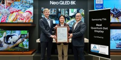 Samsung QLED TV’lere 'Gerçek Quantum Dot Ekran' Sertifikası!