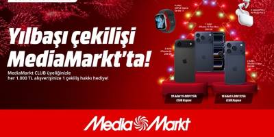 MediaMarkt’tan yeni yıla özel çekiliş kampanyası!