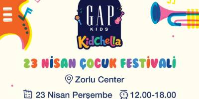 Yılın En Ses Getiren 23 Nisan Kutlaması GapKids Zorlu Center'da