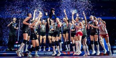 Voleybol Takımımız Milletler Ligi'nde şampiyon oldu