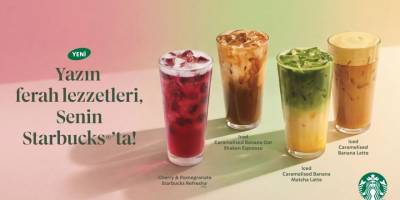 Yazın Ferahlatan Lezzetleri Starbucks’ta