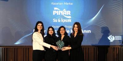 Pınar Su ve İçecek, Business Honors Awards’tan Çifte Zaferle Döndü
