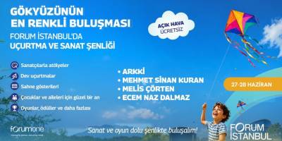 Forum İstanbul'da Uçurtma ve Sanat Şenliği