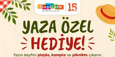İnegöl AVM’de Temmuz Boyunca Sanat, Eğlence ve Alışveriş Bir Arada