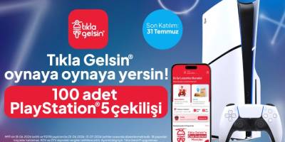 Tıkla Gelsin®’den 100 kişiye PlayStation®5 hediyesi