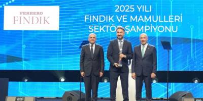 Ferrero Fındık, Fındık ve Mamulleri Sektörünün İhracat Şampiyonu Oldu