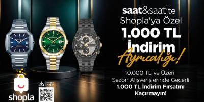 Burda AVM Ziyaretçilerine Saat&Saat Kampanyası