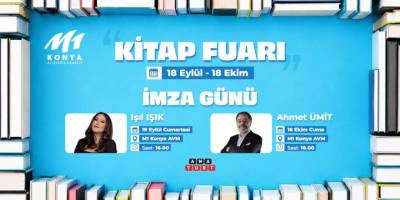 M1 Konya AVM'de Kitap Fuarı Kapılarını Açıyor