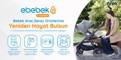 ebebek, “ebebek Yeniden” hizmetini hayata geçirdi