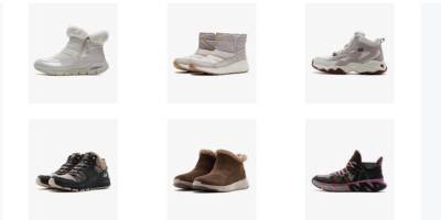 Kışın Sıcak Adımları Skechers Bot Koleksiyonunda