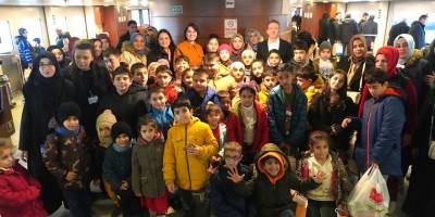 Şehir Hatları 100 çocuğu denizle buluşturdu