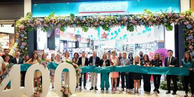Watsons, 400. mağazasını İstanbul Hilltown'da açtı