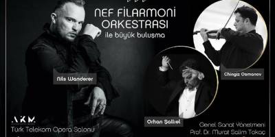 Nils Wanderer AKM'de konser verecek